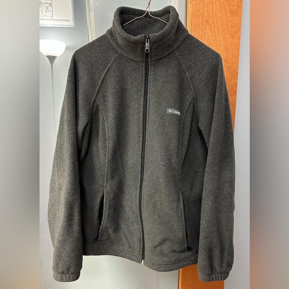 Columbia Grey Fleece Jacket
